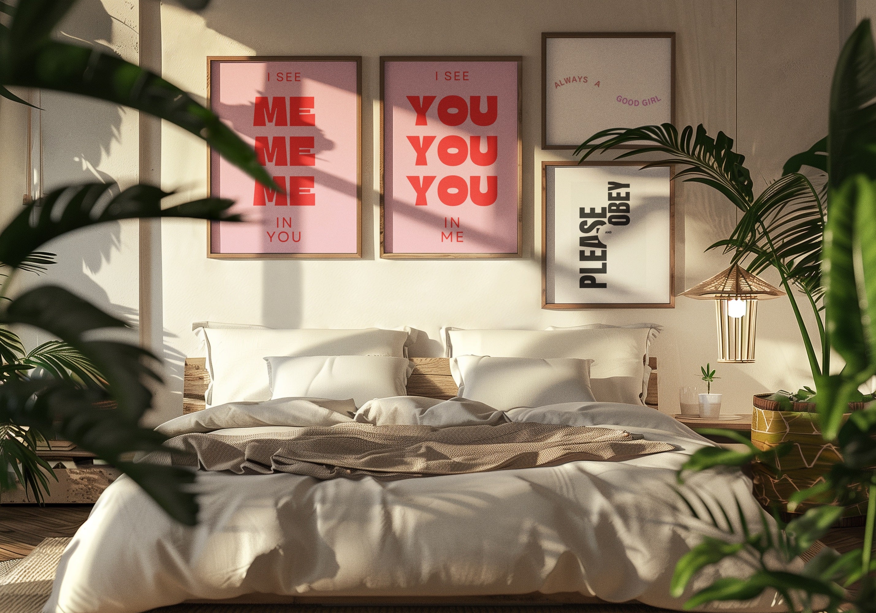 Print I SEE ME IN YOU - 50x70 cm