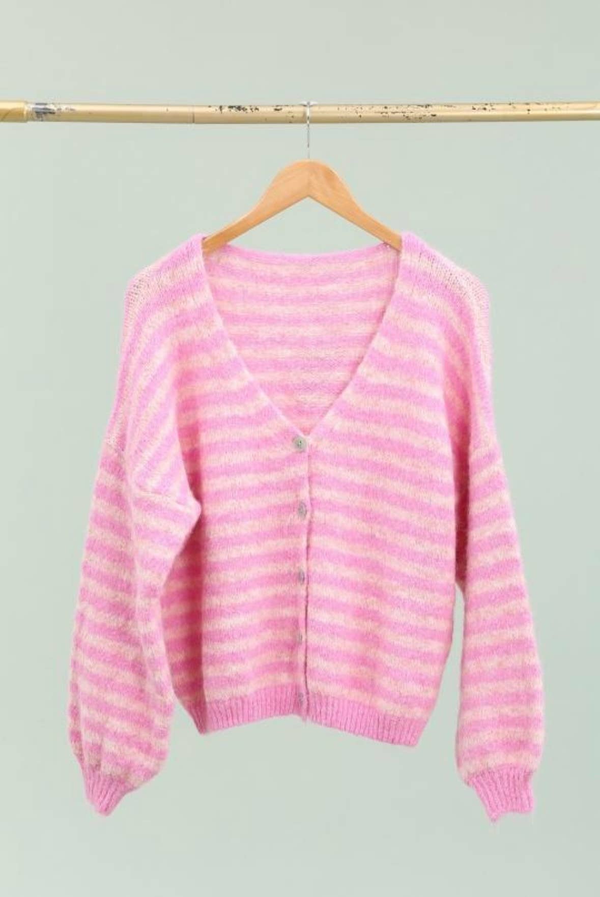 Isemarkt Cardigan rosa/ pink