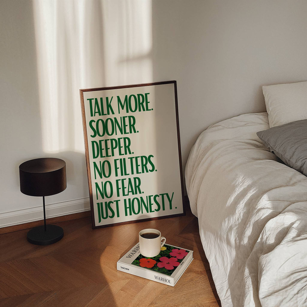 Print DEEP TALK - 40x50 cm