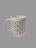 Tasse BONJOUR- black & white