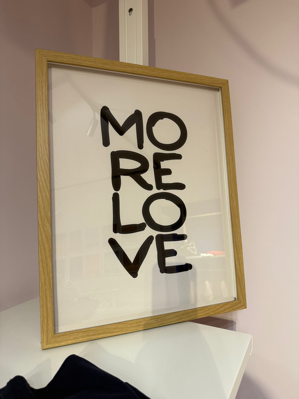 Print MORE LOVE - 40x50 cm