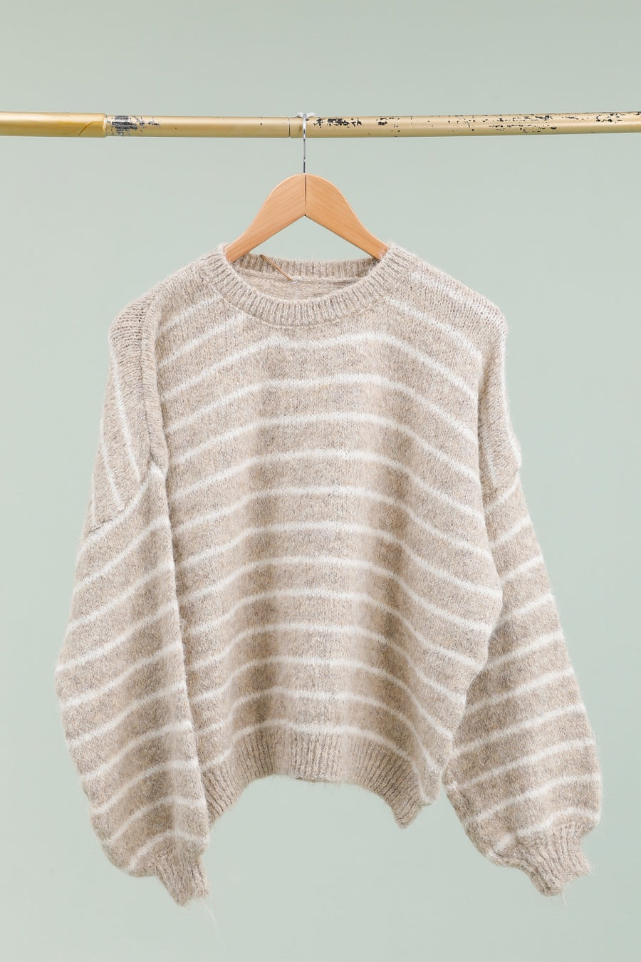 Isemarkt Sweater - beige ONE SIZE