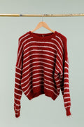 Isemarkt Sweater - bordeaux ONE SIZE